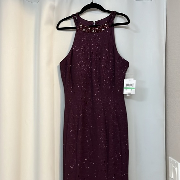 R & M Richard’s Nightway glitter evening dress size 8. - Picture 2 of 6